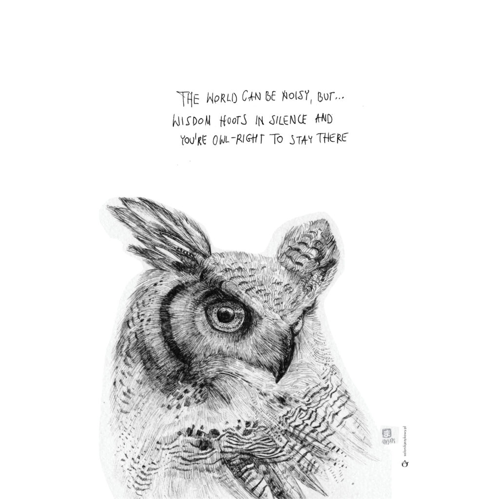 Plakat motywacyjny <BR>— OWL-right