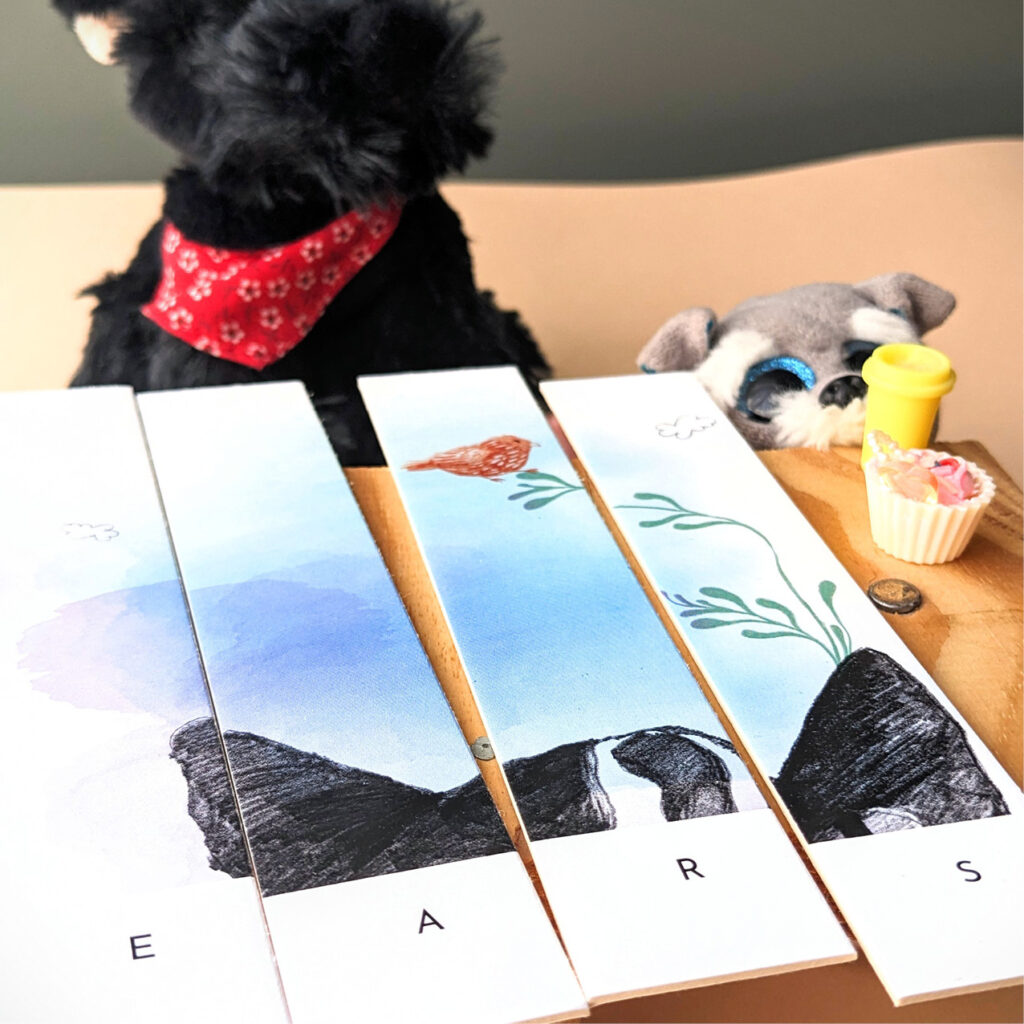 Pyra, the puzzled dog