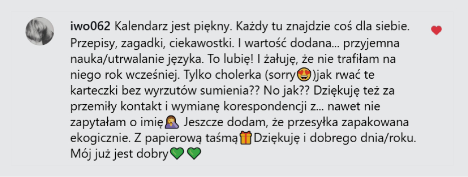 Opinia klienta numer 5