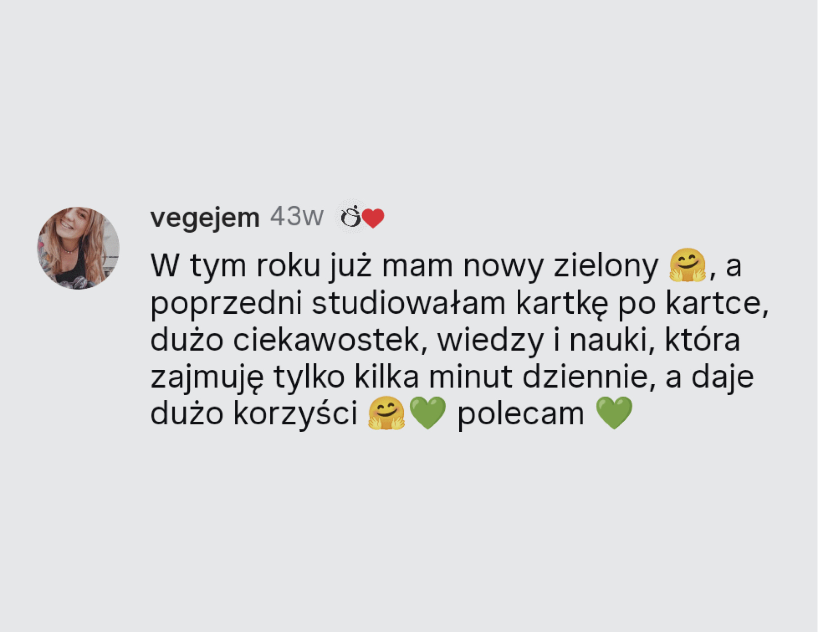 Opinia klienta