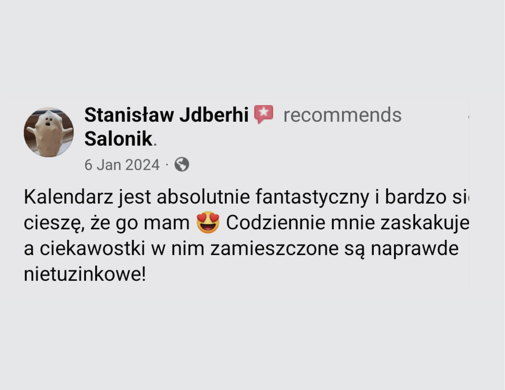 Opinia klienta